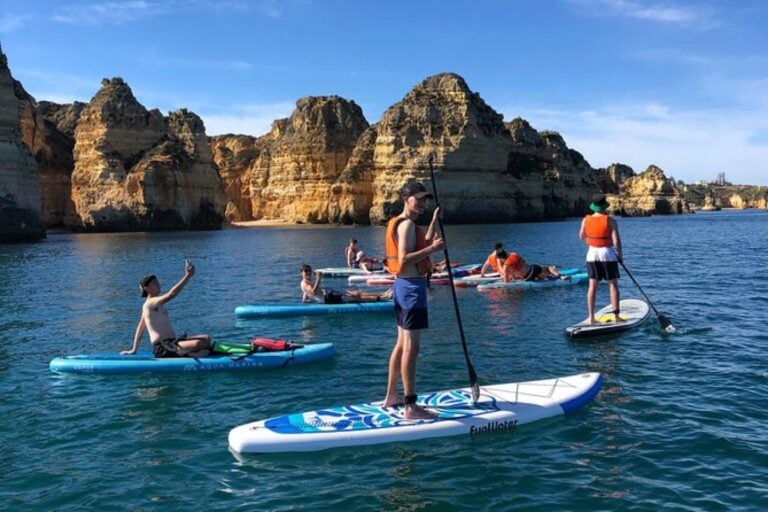 paddleboarding